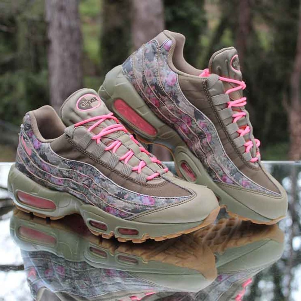 Nike Air Max 95 Floral Camo Women’s Size 8.5
